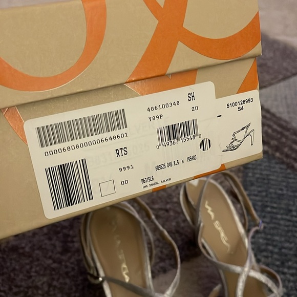 Via Spiga Silver Heel - Picture 5 of 5